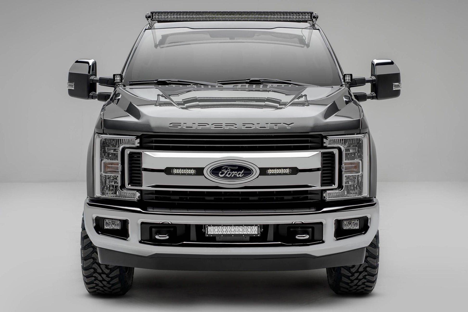 ZROADZ Off Road Products - Ford Super Duty 250/350 Hood Hinge Zroadz Brackets Only - Z365471 - MST Motorsports