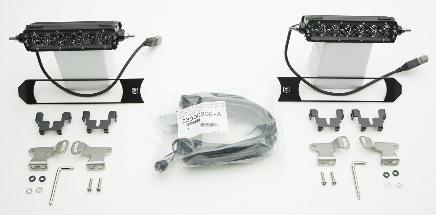 ZROADZ Off Road Products - Auxiliary Light Mounting Bracket - Z415571-KIT - MST Motorsports