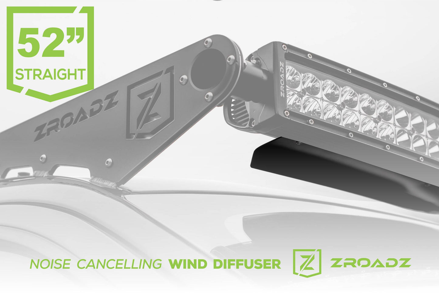 ZROADZ Off Road Products - 52" Accessories LED Light Bar Noise Reducer - Z330052S - MST Motorsports