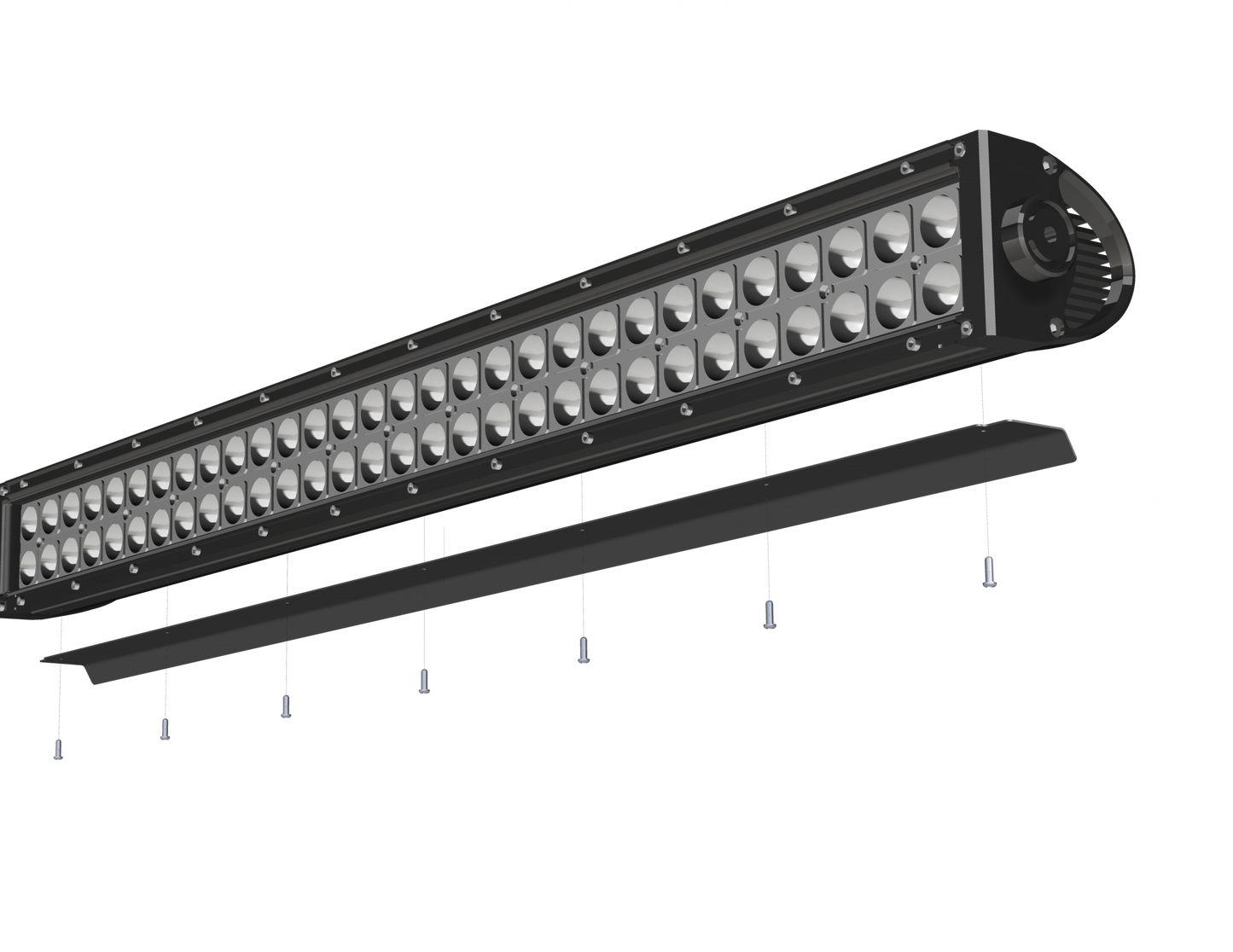 ZROADZ Off Road Products - 52" Accessories LED Light Bar Noise Reducer - Z330052S - MST Motorsports