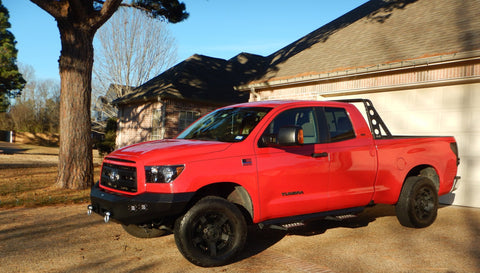 DV8 Offroad - 07-13 Toyota Tundra Truck Front Full Size Bumper - FBTT2-02 - MST Motorsports