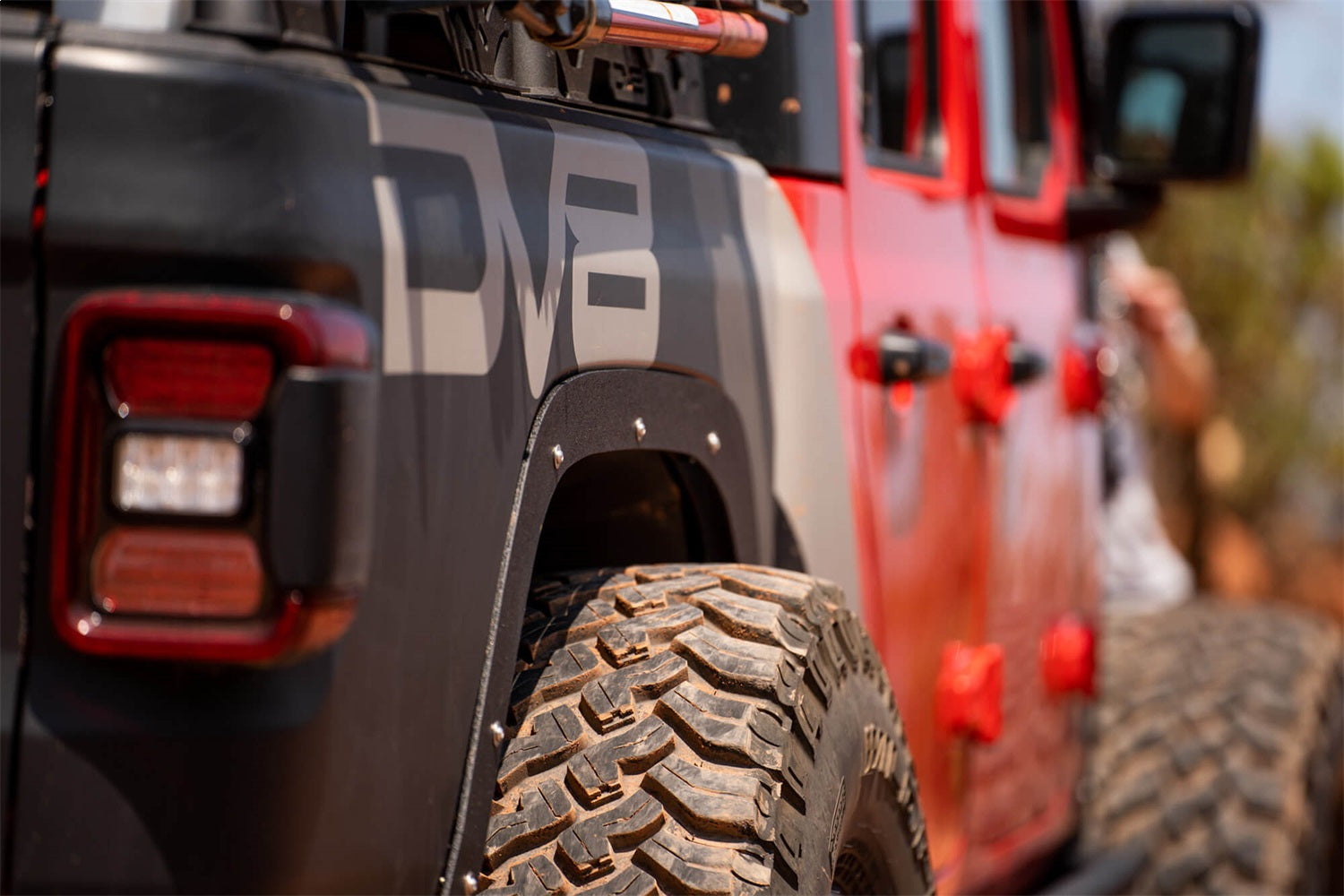 DV8 Offroad - FDGL-03 20-22 JEEP GLADIATOR JT FENDER DELETE SET FRONT AND REAR - FDGL-03 - MST Motorsports