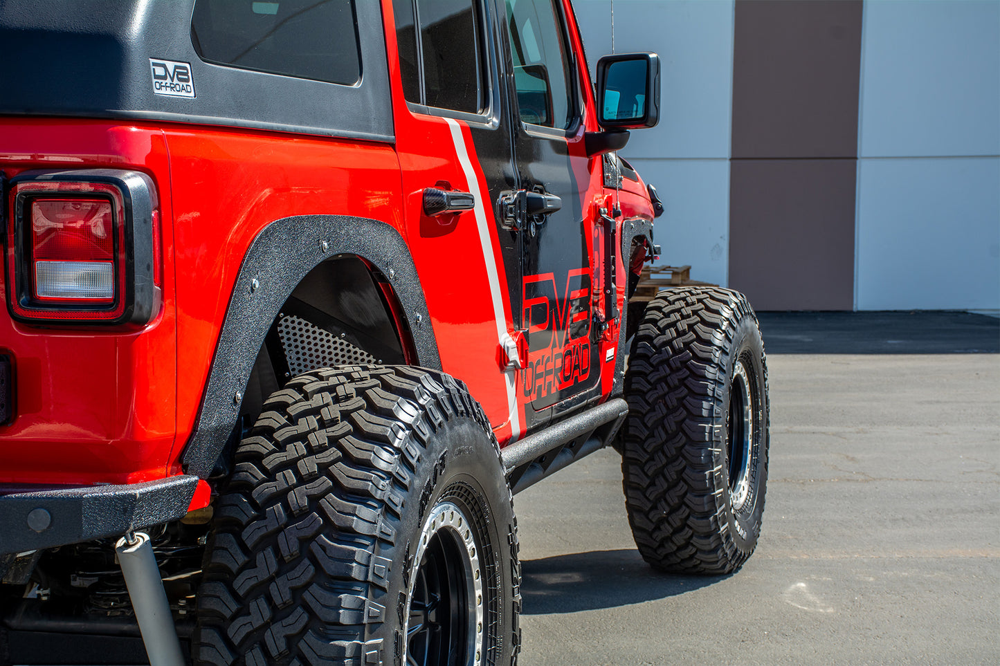 DV8 Offroad - 18+ Jeep JL Fender Flares; Delete; Front & Rear - FDJL-03 - MST Motorsports