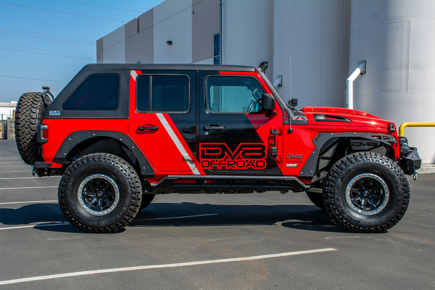 DV8 Offroad - 18+ Jeep JL Fender Flares; Delete; Front & Rear - FDJL-03 - MST Motorsports