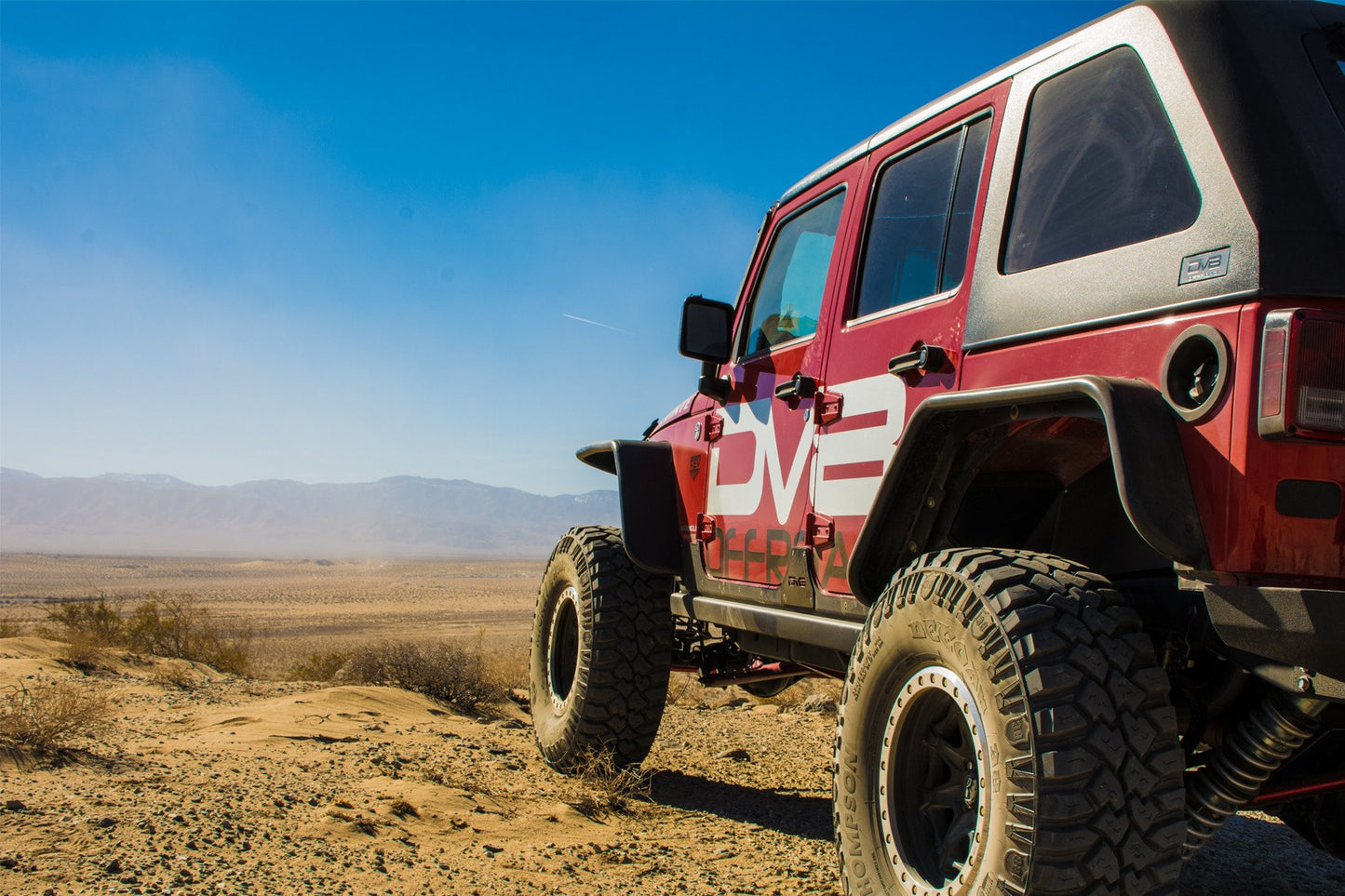 DV8 Offroad - 07-18 Jeep JK Fender Flares; Wide; Front & Rear - FENDB-02 - MST Motorsports