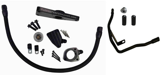 Fleece Performance - Fleece Performance 04.5-07 Dodge 5.9L Cummins Coolant Bypass Kit (06-07 Auto Trans) - FPE-CLNTBYPS-CUMMINS-0607 - MST Motorsports