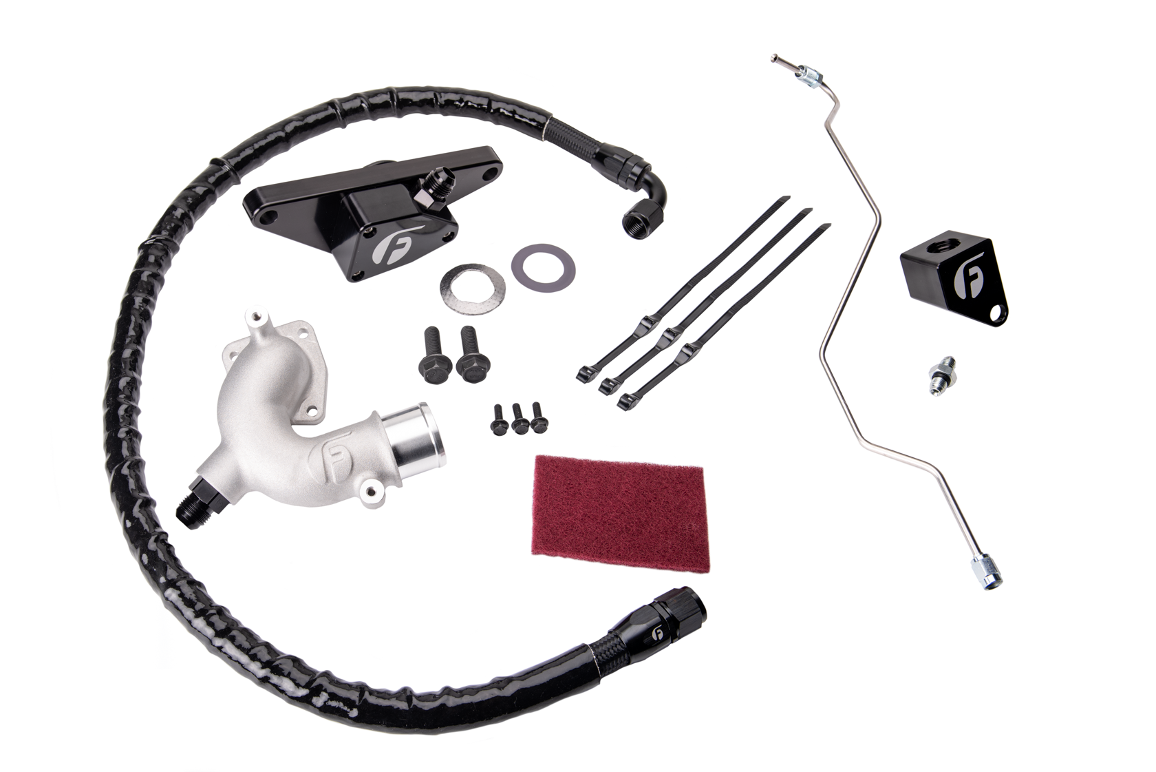 Fleece Performance - Fleece Performance 07.5-12 Dodge/RAM 2500/3500 6.7L Cummins Coolant Bypass Kit - FPE-CLNTBYPS-CUMMINS-0712 - MST Motorsports