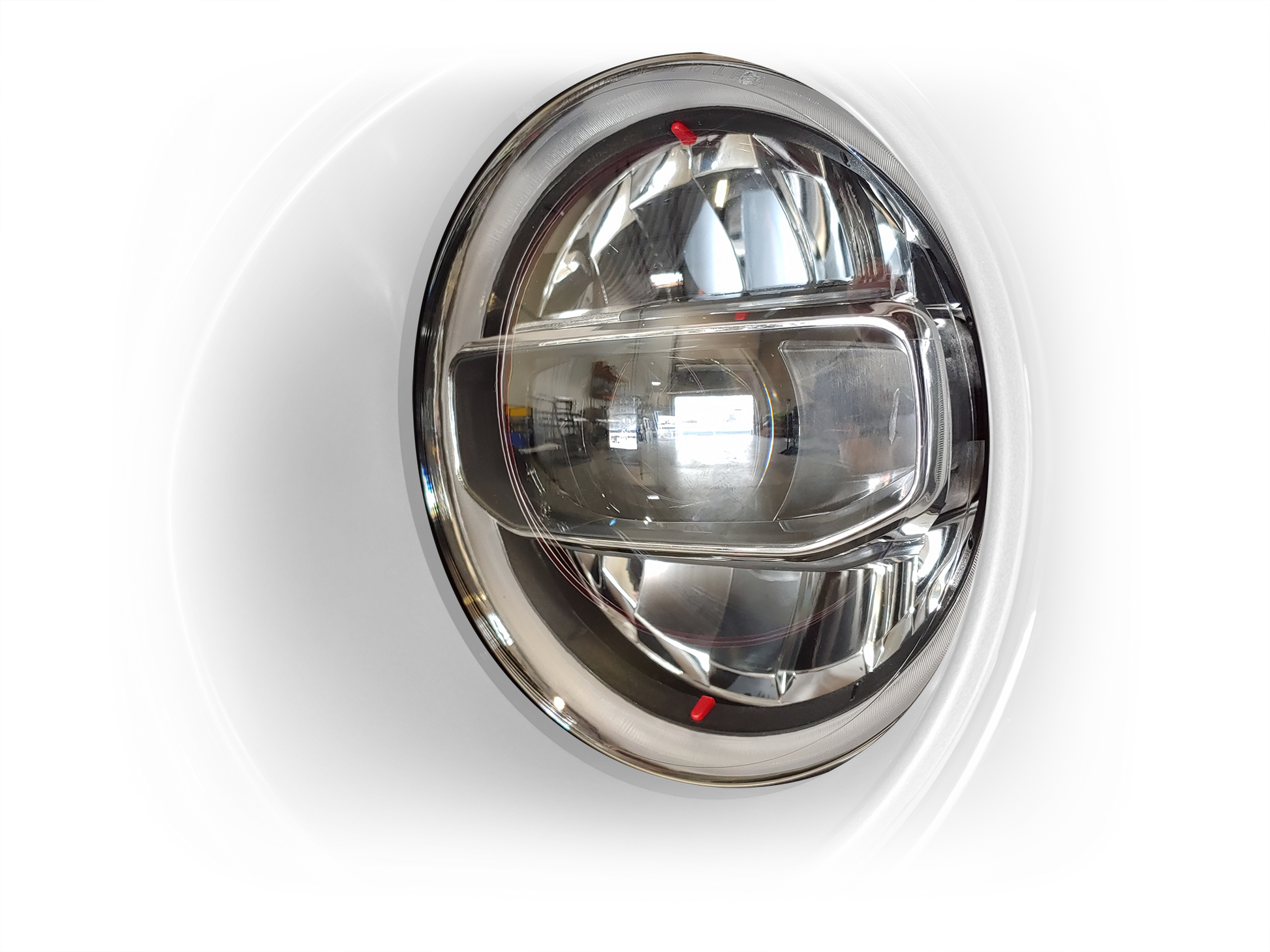 DV8 Offroad - 18+ Jeep JL & 20 Jeep JT LED Headlights; Chrome - HLCJL-01 - MST Motorsports