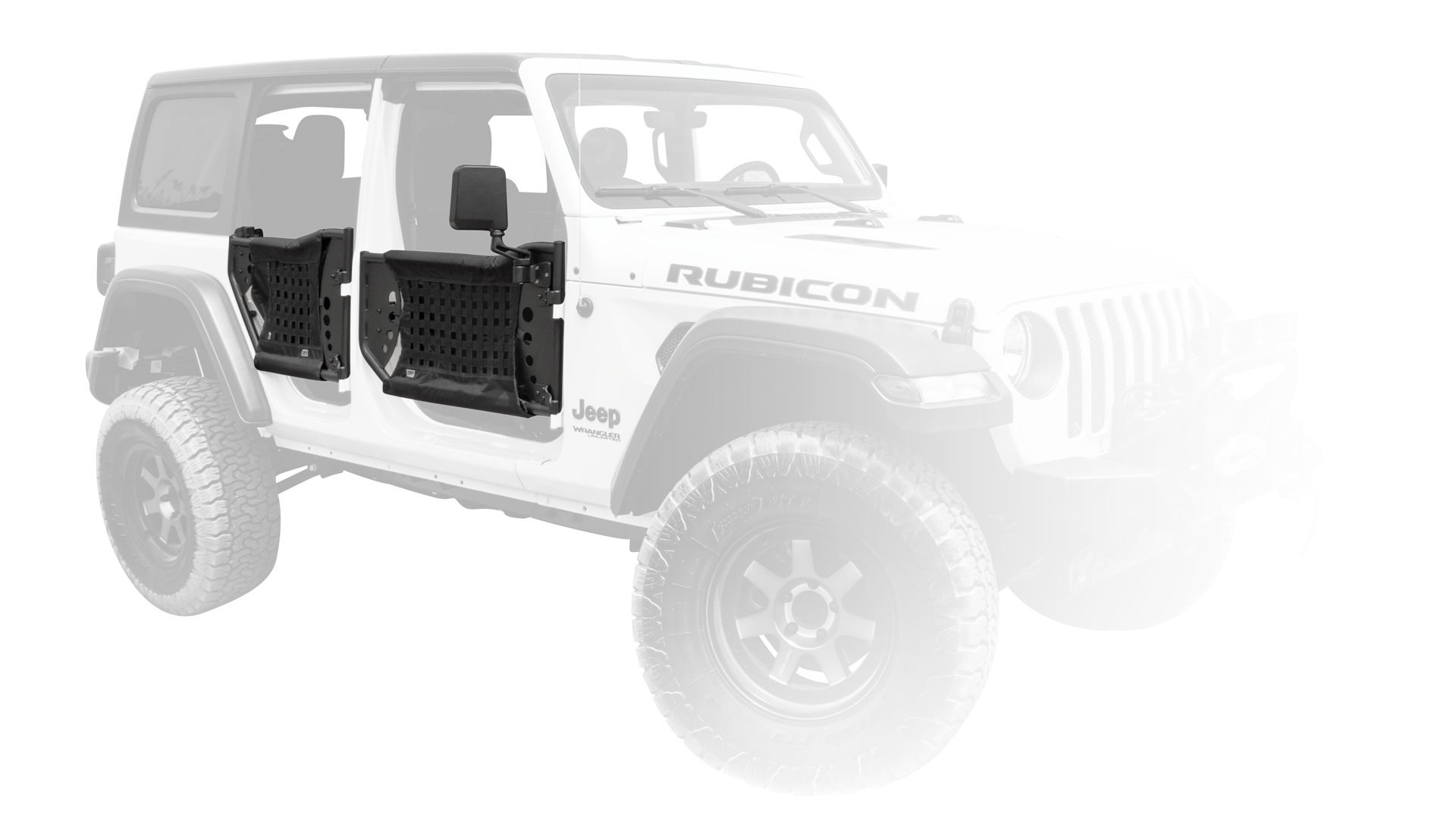 Body Armor 4x4 - 2018-2021 WRANGLER JL AND GLADIATOR JT TRAILDOORS FRONT, PAIR - JL-6149 - MST Motorsports