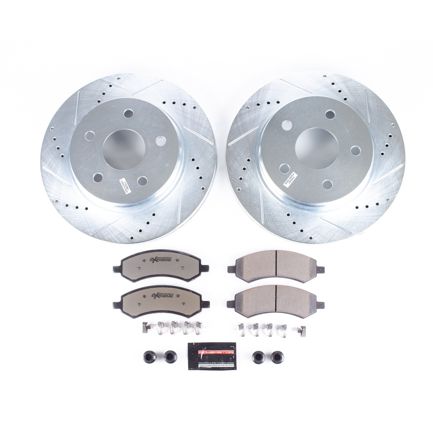 PowerStop - Power Stop 07-09 Chrysler Aspen Front Z36 Truck & Tow Brake Kit - K2163-36 - MST Motorsports