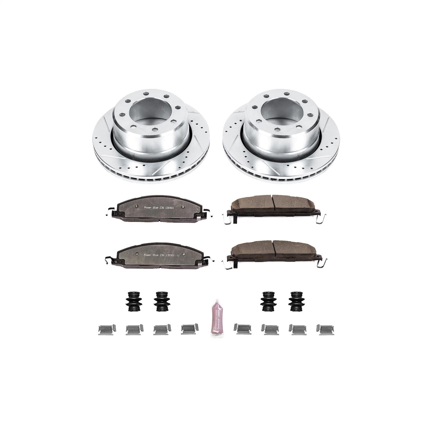 PowerStop - Power Stop 09-10 Dodge Ram 2500 Rear Z36 Truck & Tow Brake Kit - K5487-36 - MST Motorsports