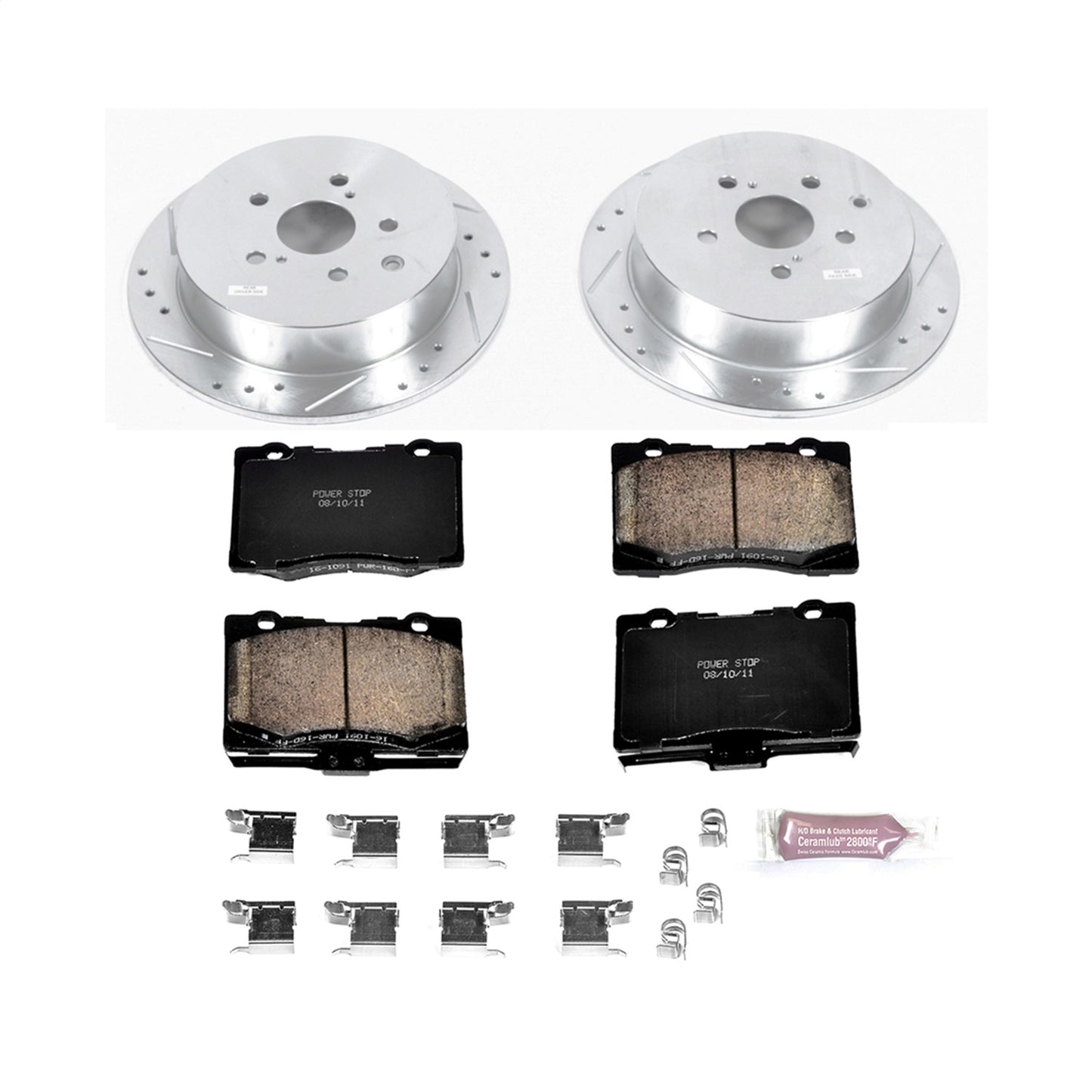 PowerStop - Power Stop 10-15 Lexus RX350 Rear Z23 Evolution Sport Brake Kit - K5864 - MST Motorsports