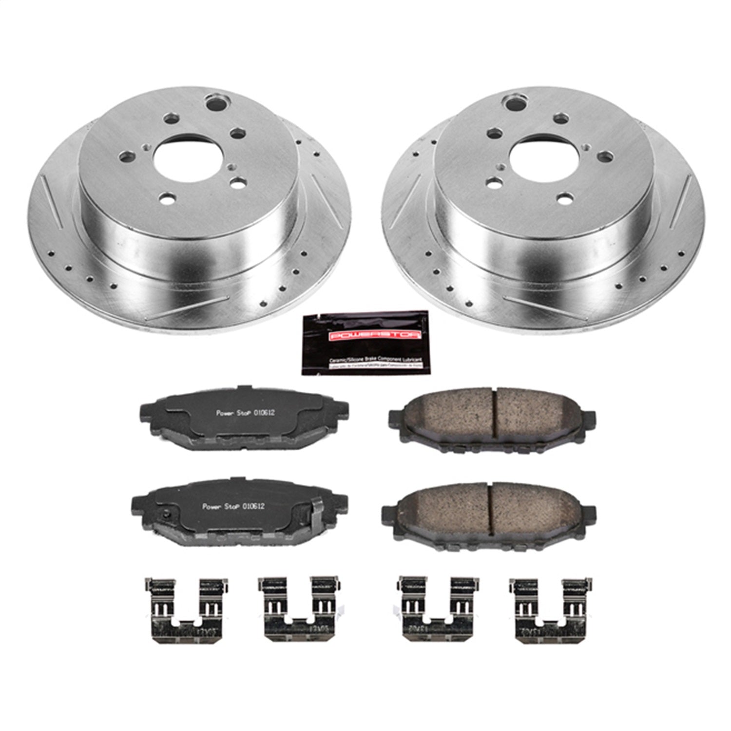 PowerStop - Power Stop 16-18 Subaru Crosstrek Rear Z23 Evolution Sport Brake Kit - K6107 - MST Motorsports