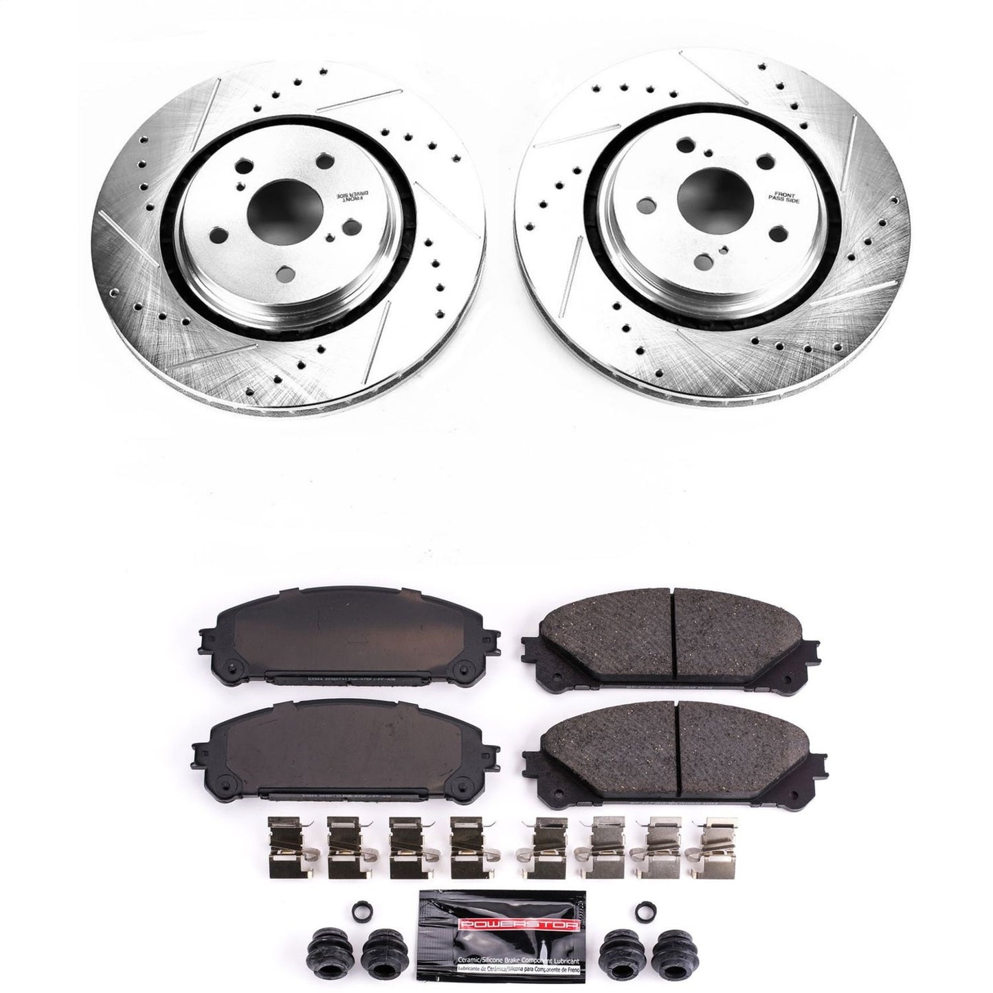 PowerStop - Power Stop 16-18 Lexus RX350 Front Z23 Evolution Sport Brake Kit - K7688 - MST Motorsports