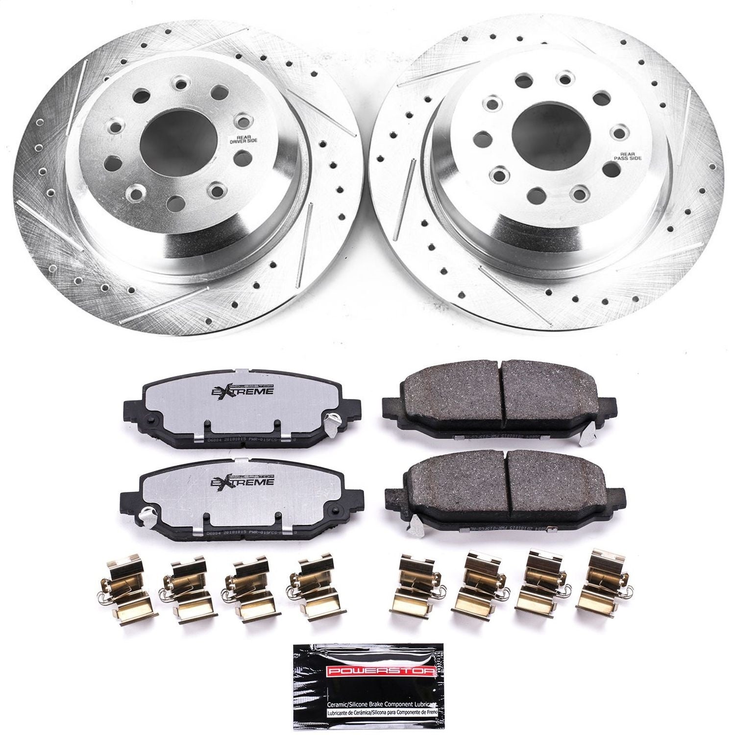 PowerStop - Power Stop 18-19 Jeep Wrangler Rear Z36 Truck & Tow Brake Kit - K7942-36 - MST Motorsports