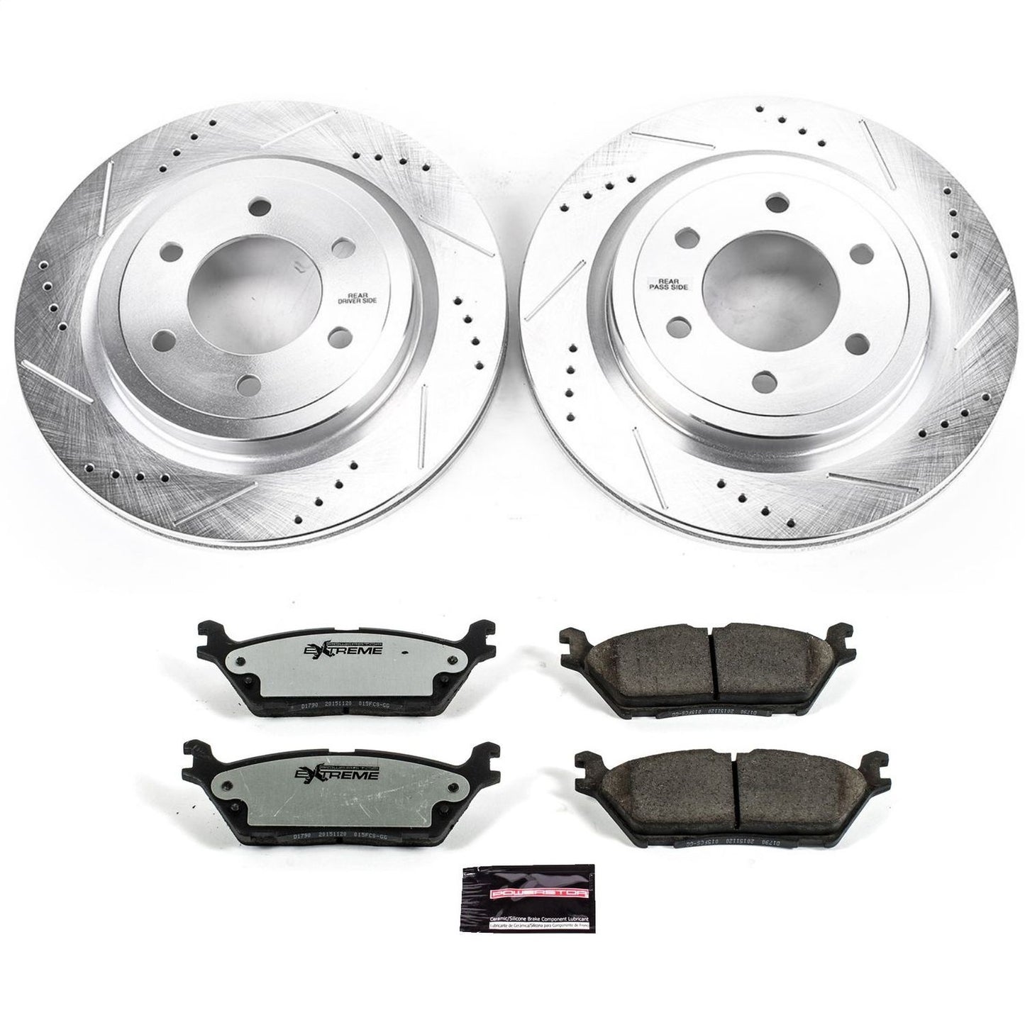 PowerStop - Power Stop 2018 Ford Expedition Rear Z36 Truck & Tow Brake Kit - K8030-36 - MST Motorsports