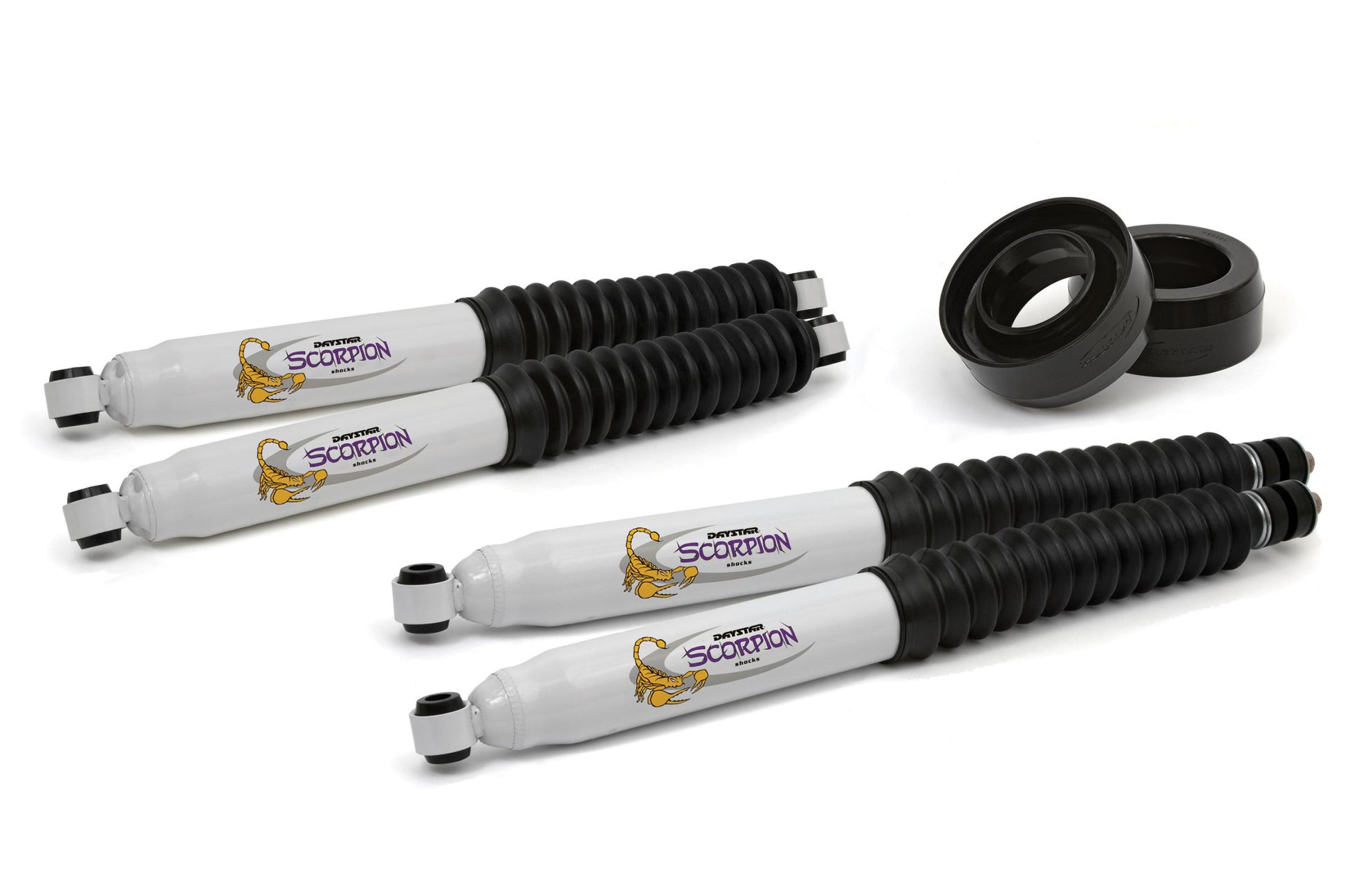 Daystar - 94-10 Dodge RAM 2500 2WD 2.5 Inch Leveling Kit W/Shocks Daystar - KC09121BK - MST Motorsports