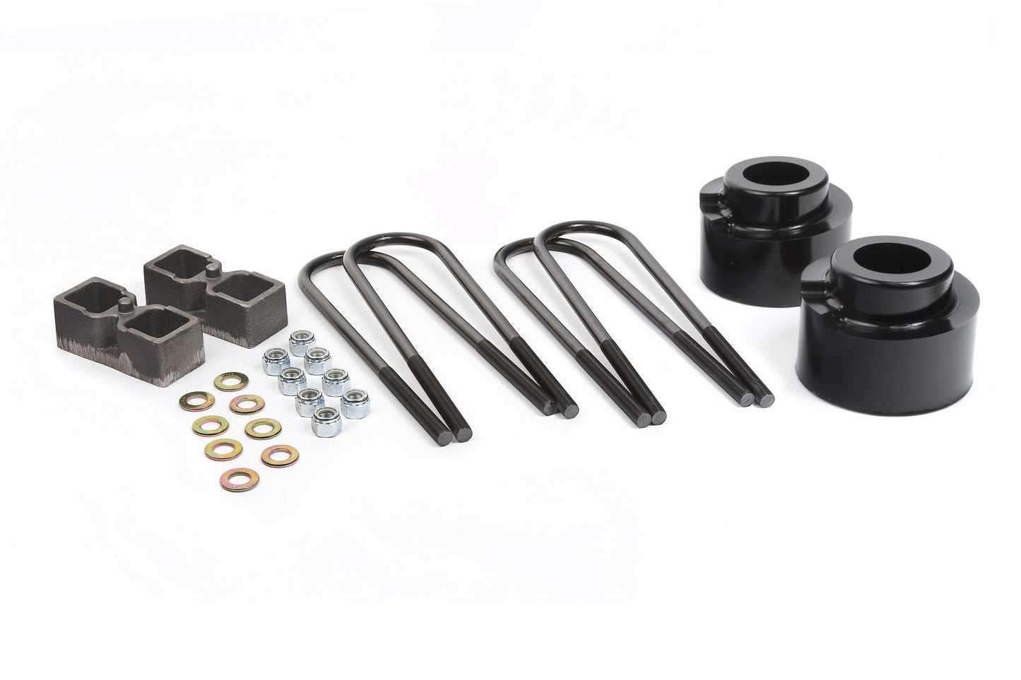 Daystar - 05-18 Ford Super Duty 2 Inch Lift For Dana 70 Sterling W/ 4 Inch OD Axle Tubes Daystar - KF09128BK - MST Motorsports