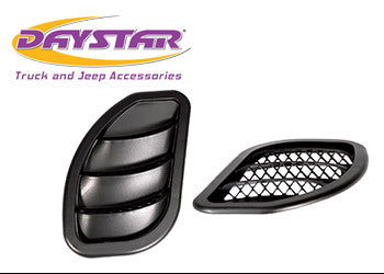 Daystar - Hood Vent; Side; Right And Left; Black; Pair; - KJ71048BK - MST Motorsports