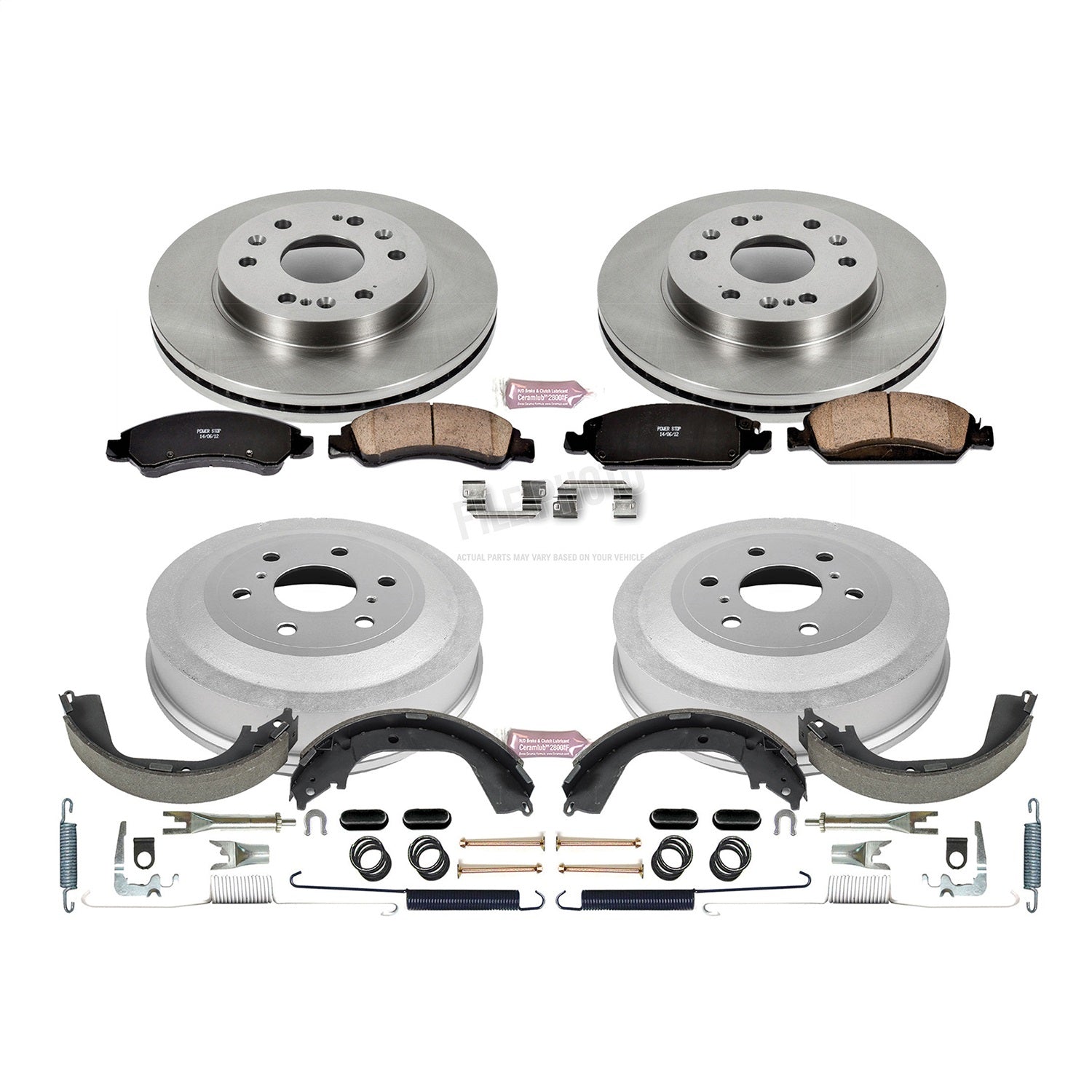 PowerStop - Power Stop 09-13 Chevrolet Silverado 1500 2WD Front & Rear Autospecialty Brake Kit - KOE15263DK - MST Motorsports