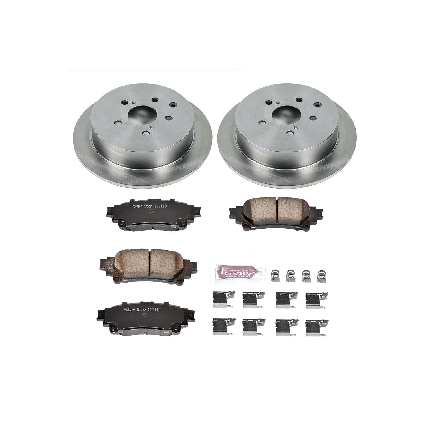 PowerStop - Power Stop 10-15 Lexus RX350 Rear Autospecialty Brake Kit - KOE5864 - MST Motorsports