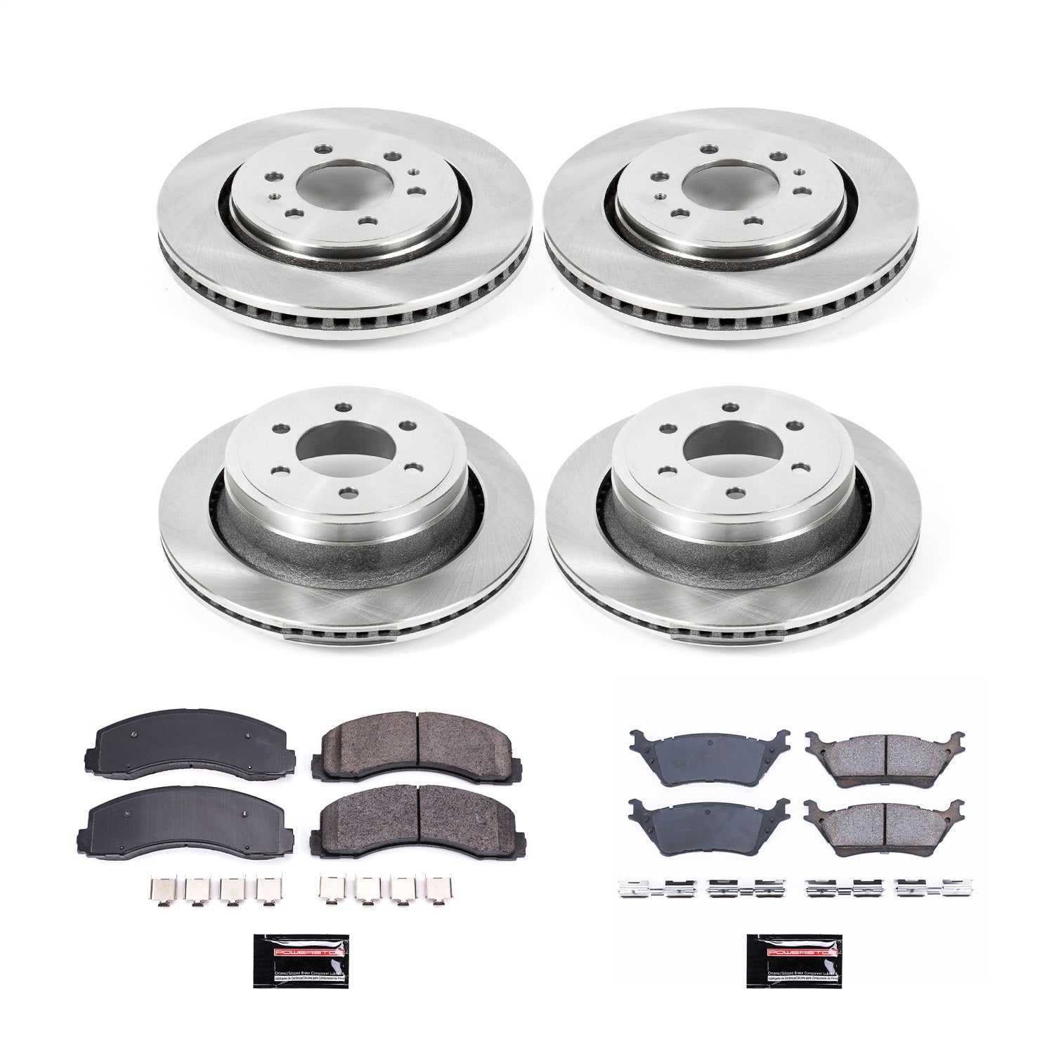 PowerStop - Power Stop 12-18 Ford F-150 Front & Rear Autospecialty Brake Kit - KOE6268 - MST Motorsports