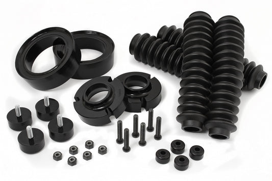 Daystar - 96-02 4Runner 1.5 Inch Lift Bump Stops and Shock Boots Daystar - KT09112BK - MST Motorsports