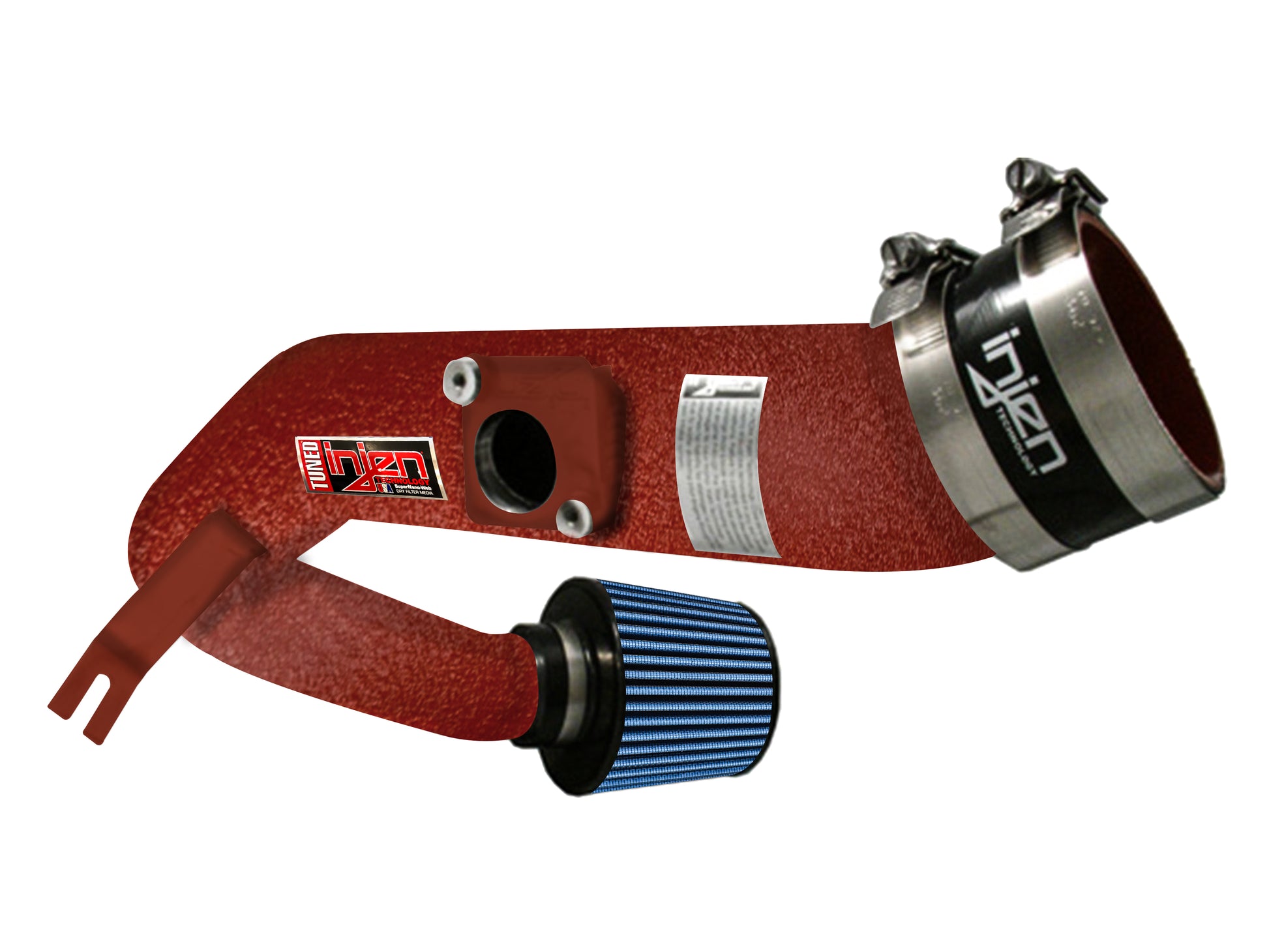 Injen - Wrinke Red RD Cold Air Intake System - RD1200WR - MST Motorsports