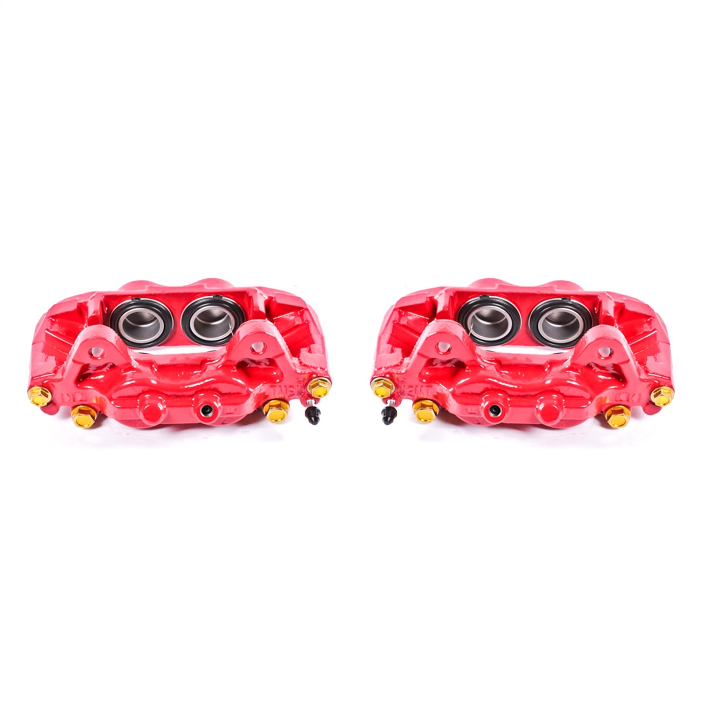 PowerStop - Power Stop 01-07 Toyota Sequoia Front Red Calipers w/o Brackets - Pair - S2712 - MST Motorsports