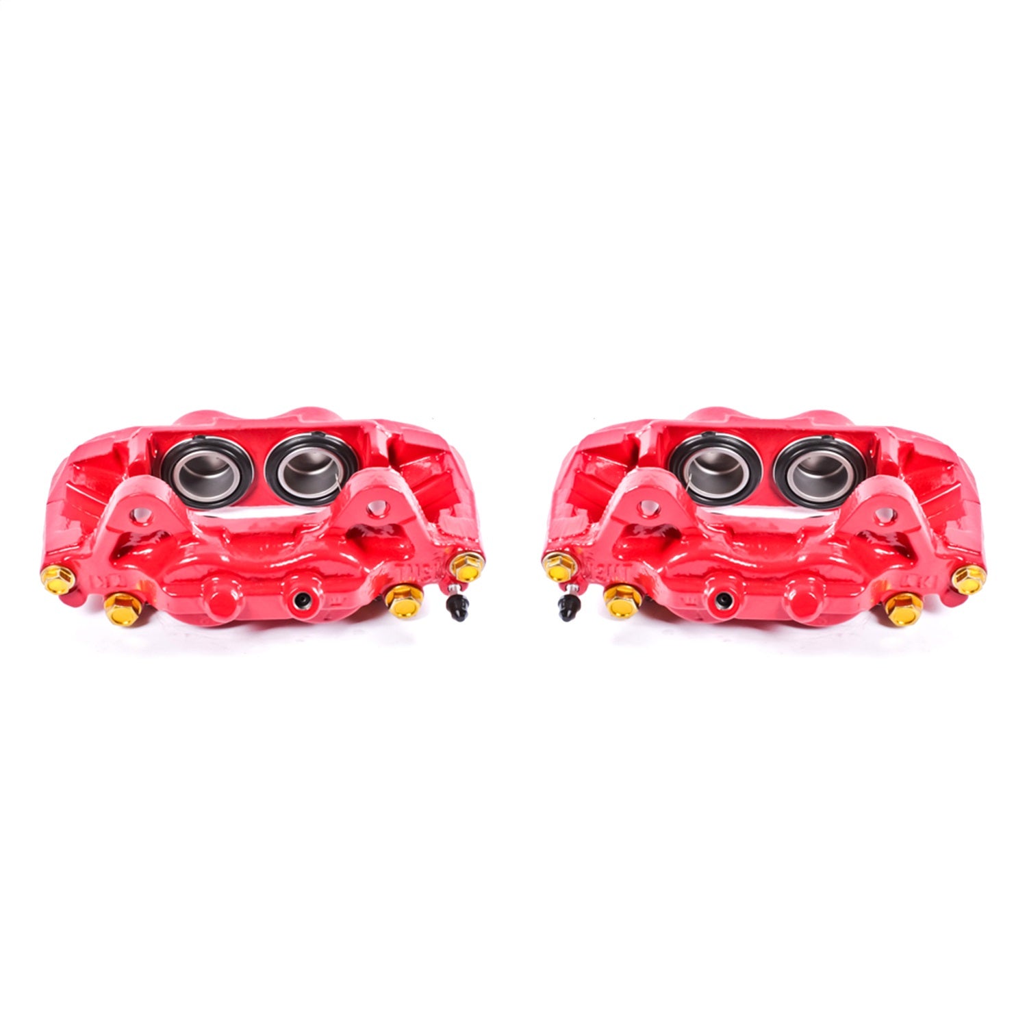 PowerStop - Power Stop 01-07 Toyota Sequoia Front Red Calipers w/o Brackets - Pair - S2712 - MST Motorsports