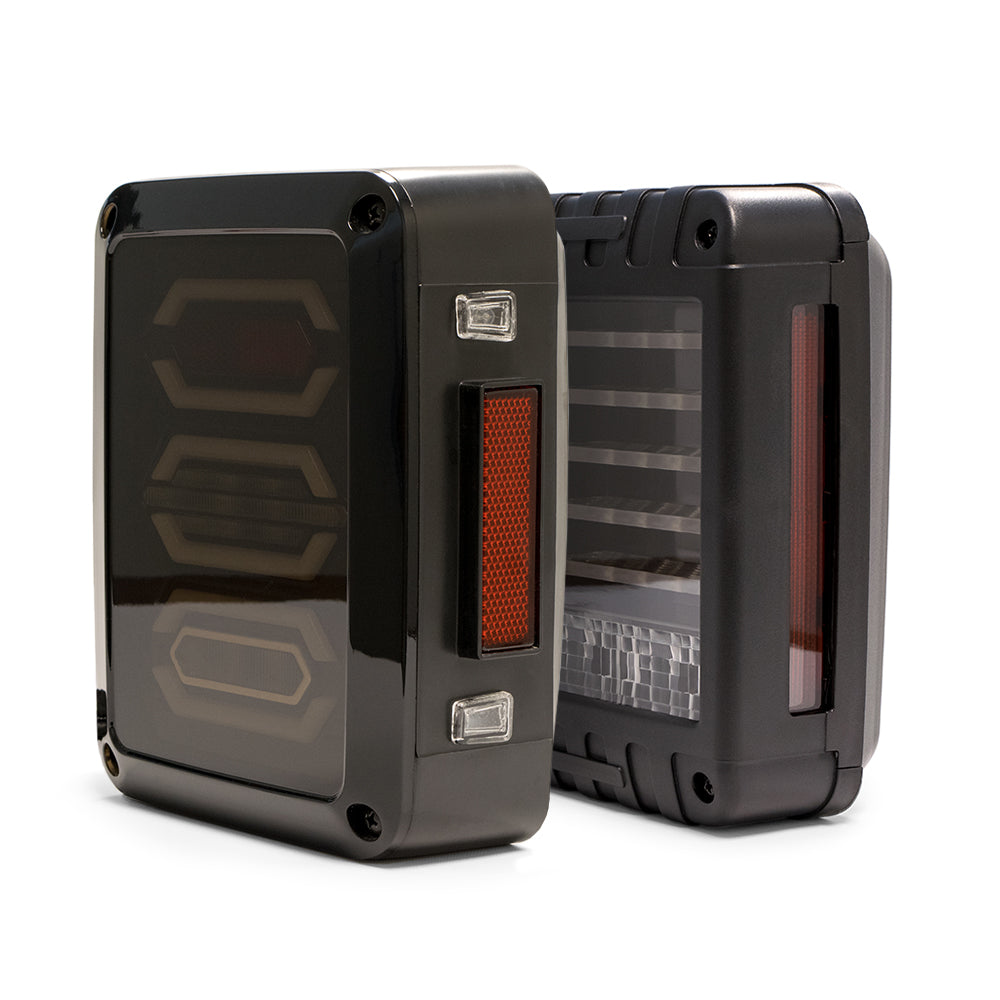 DV8 Offroad - 07-18 Jeep JK LED Tail Light; Horizontal - TLJK-01 - MST Motorsports