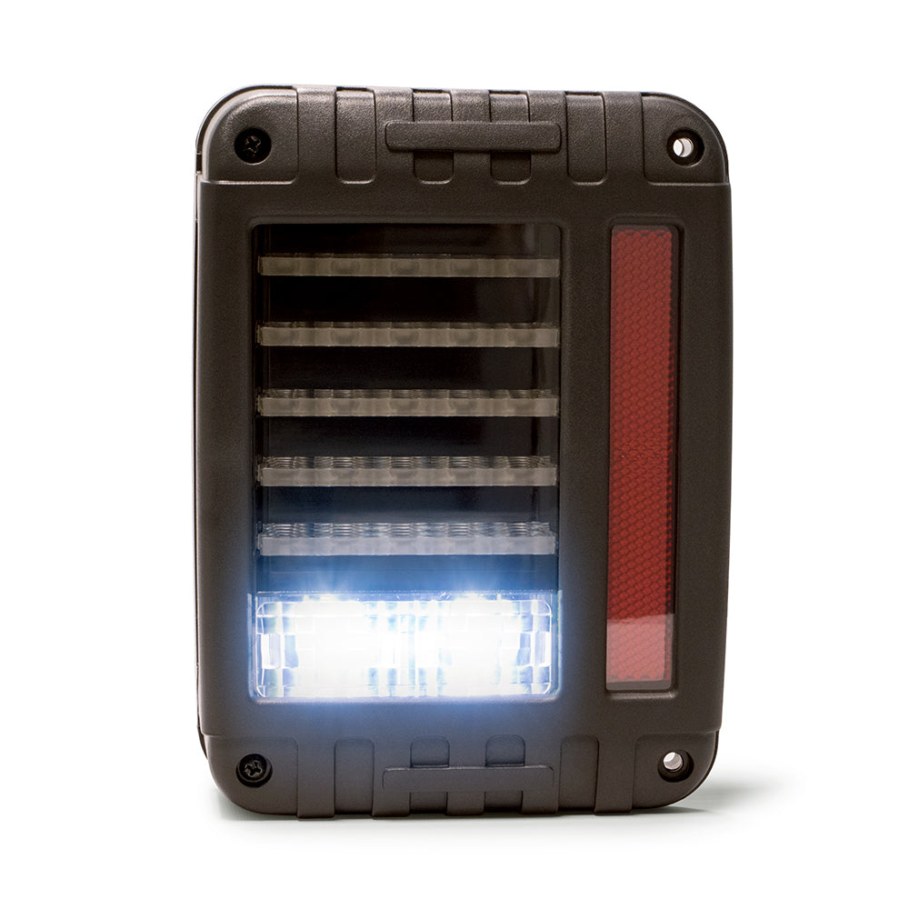 DV8 Offroad - 07-18 Jeep JK LED Tail Light; Horizontal - TLJK-01 - MST Motorsports