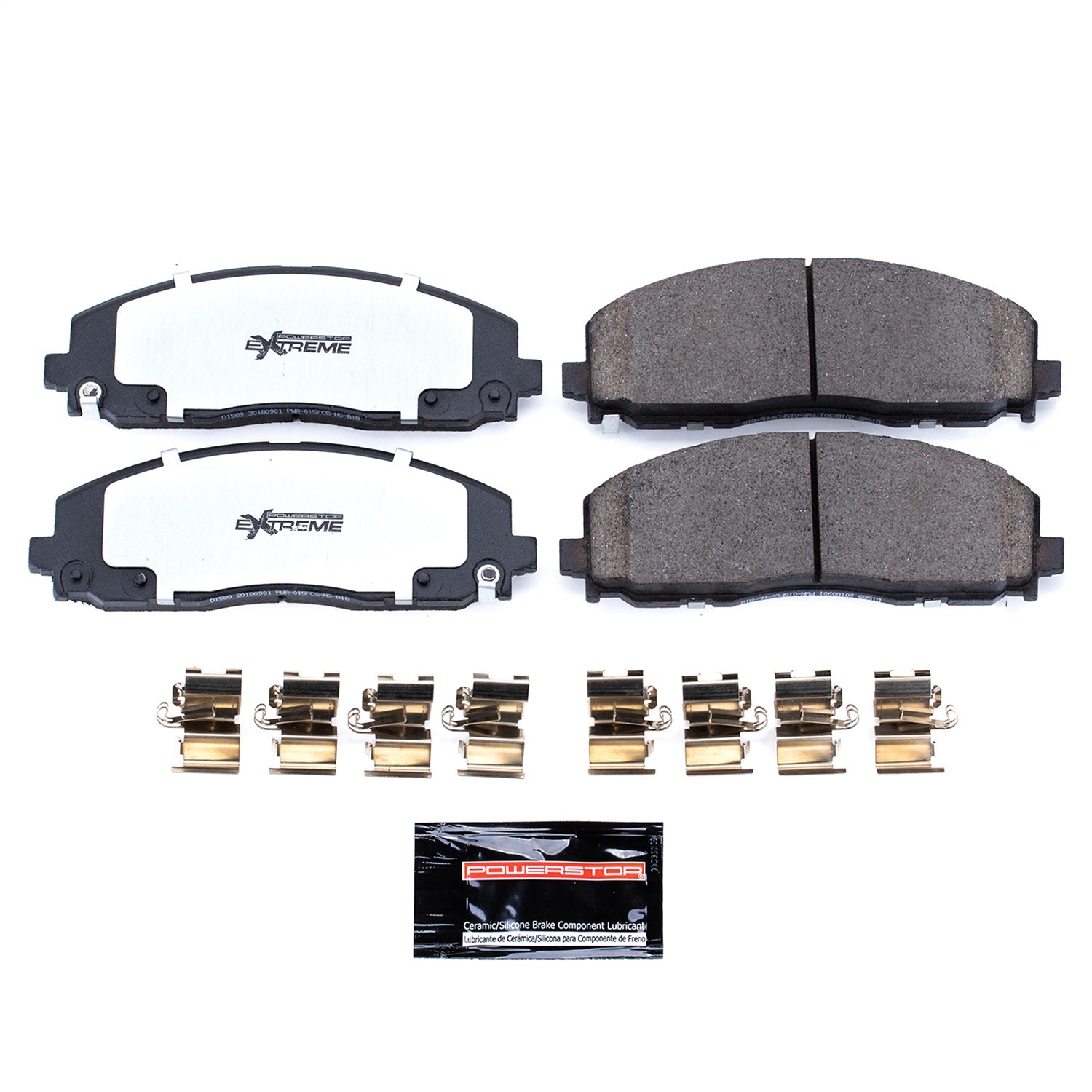 PowerStop - Power Stop 17-19 Chrysler Pacifica Front Z36 Truck & Tow Brake Pads w/Hardware - Z36-1589 - MST Motorsports