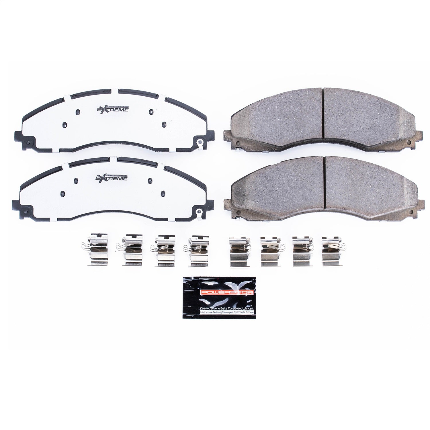 PowerStop - Power Stop 17-19 Ford F-450 Super Duty Front Z36 Truck & Tow Brake Pads w/Hardware - Z36-2018 - MST Motorsports