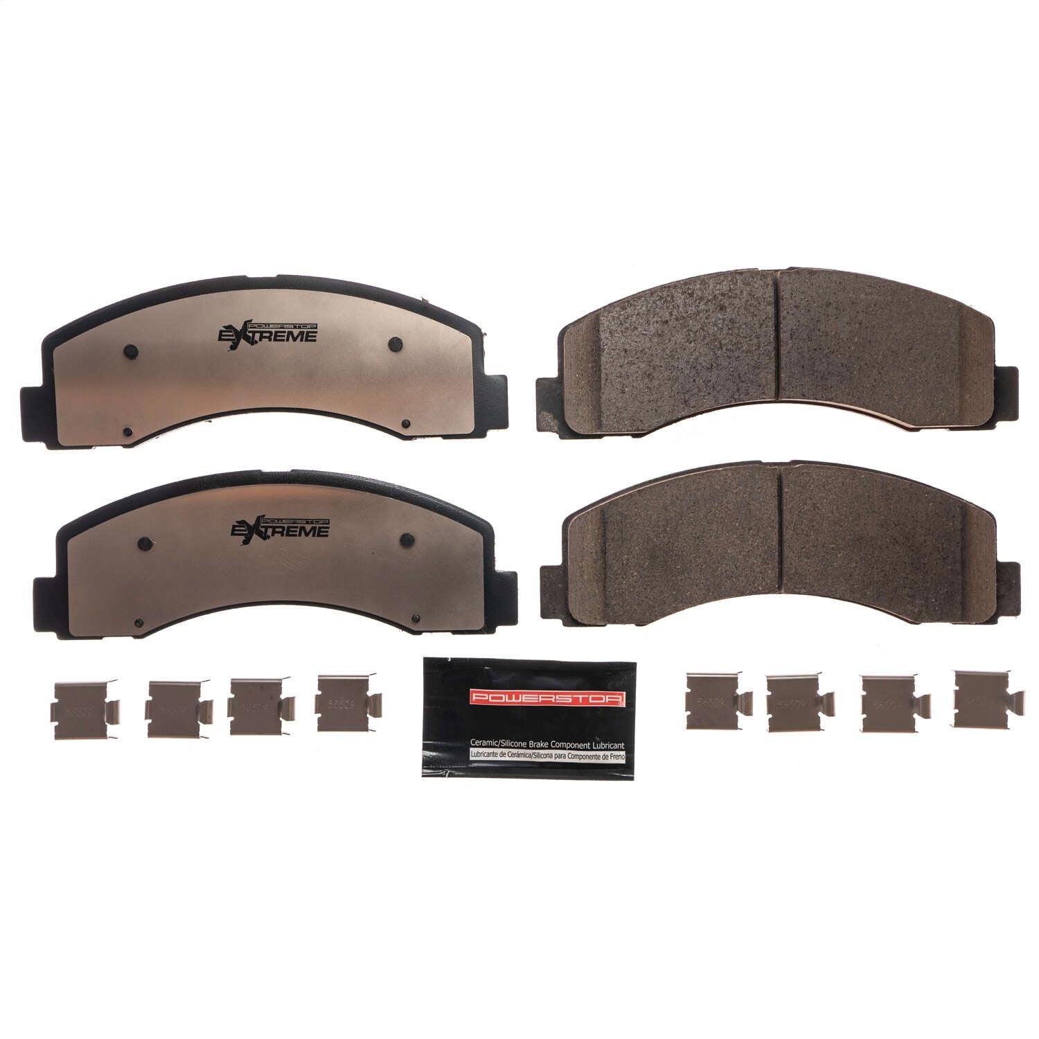 PowerStop - Power Stop 10-19 Ford Expedition Front Z36 Truck & Tow Brake Pads w/Hardware - Z36-2087 - MST Motorsports