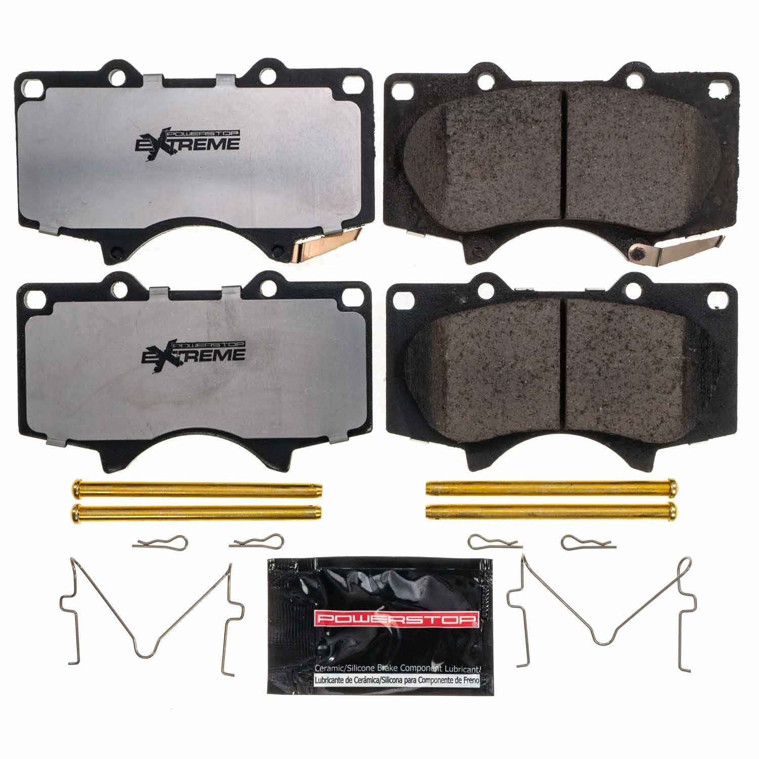 PowerStop - Power Stop 10-19 Lexus GX460 Front Z36 Truck & Tow Brake Pads w/Hardware - Z36-976 - MST Motorsports