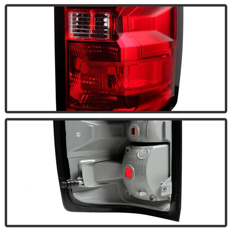 Spyder Auto - Xtune Chevy Silverado 2014-2016 Passenger Side Tail Lights - OEM Right ALT-JH-CS14-OE-R - 9031922 - MST Motorsports