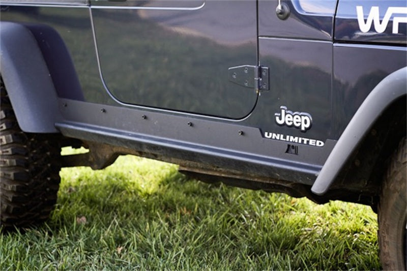 Rugged Ridge - Rugged Ridge Heavy Duty Side Rocker Guards 04-06 Jeep Wrangler LJ - 11504.16 - MST Motorsports