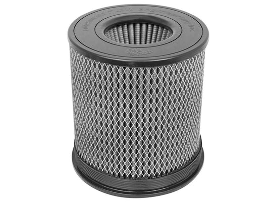 aFe - aFe MagnumFLOW Air Filter Pro DRY S 6in Flange x 8 1/8in Base/Top (INV) x 9in H - 21-91059 - MST Motorsports