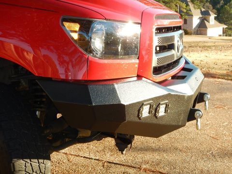 DV8 Offroad - 07-13 Toyota Tundra Truck Front Full Size Bumper - FBTT2-02 - MST Motorsports