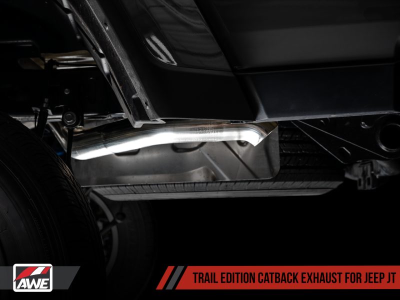 AWE Tuning - AWE Tuning 20-21 Jeep Gladiator JT 3.6L Trail Edition Cat-Back Exhaust - 3015-21001 - MST Motorsports