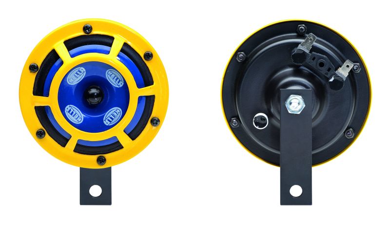 Hella - Hella Sharptone Horn Kit 12V 415/350Hz Yellow (3BB922000731 = H31000001) (Min Qty 360) - H31000001 - MST Motorsports