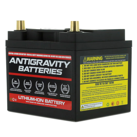 Antigravity Batteries - Antigravity Group 26 Lithium Car Battery w/Re-Start - AG-26-20-RS - MST Motorsports