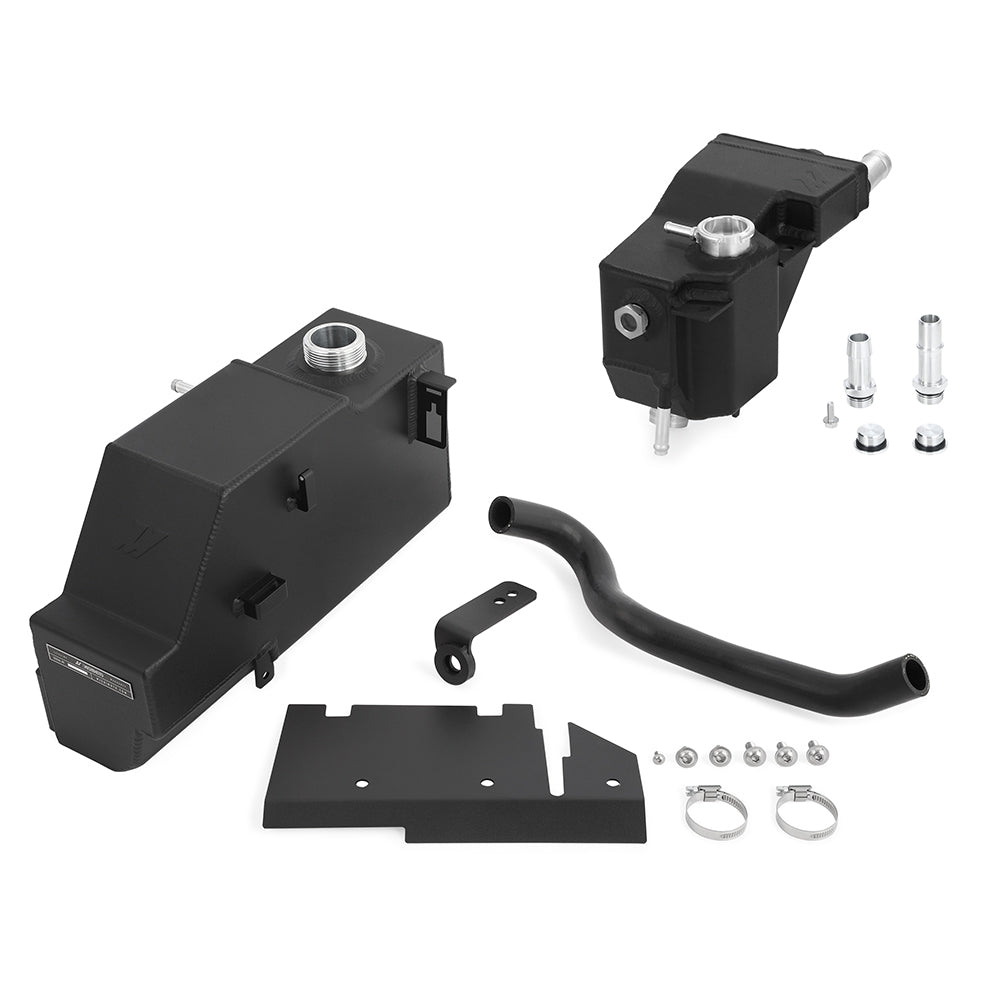 Mishimoto - Degas Tank Kit, Fits 2011-2019 Ford 6.7L Powerstroke, Micro-Wrinkle Black - MMRT-F2D-11KMWBK - MST Motorsports