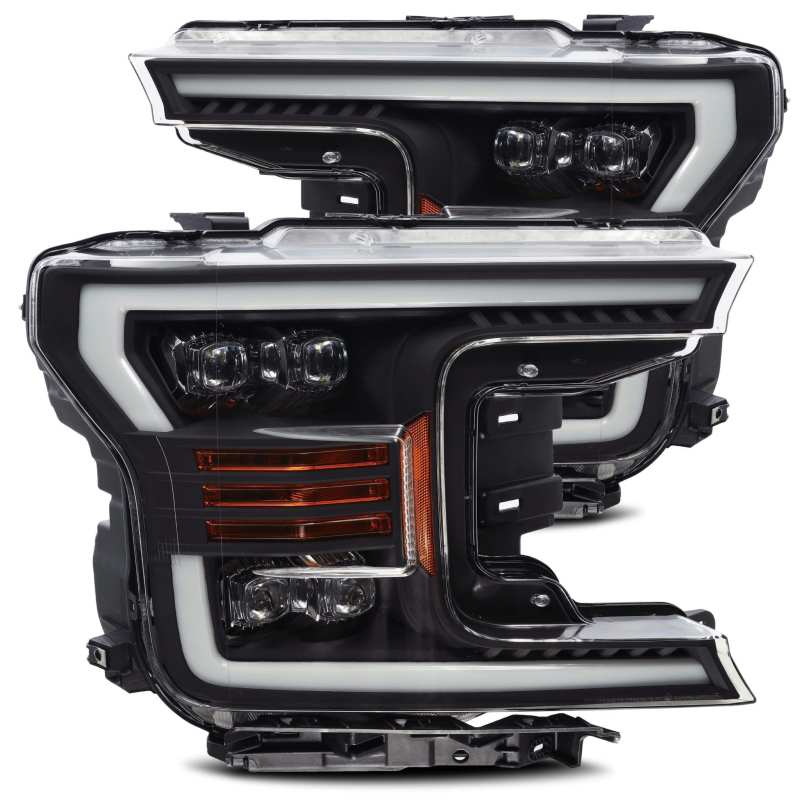 AlphaRex - LED Projector Headlights Plank Style Design Matte Black - 880182 - MST Motorsports