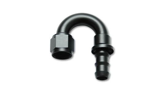 Vibrant - Push-On 180 Degree Hose End Elbow Fitting; Hose Size: -8AN - 22808 - MST Motorsports