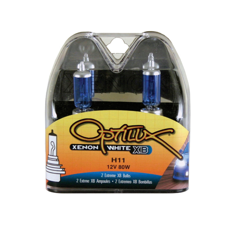 Hella - Hella Optilux XB Extreme Type H11 12V 80W Blue Bulbs - Pair - H71071032 - MST Motorsports