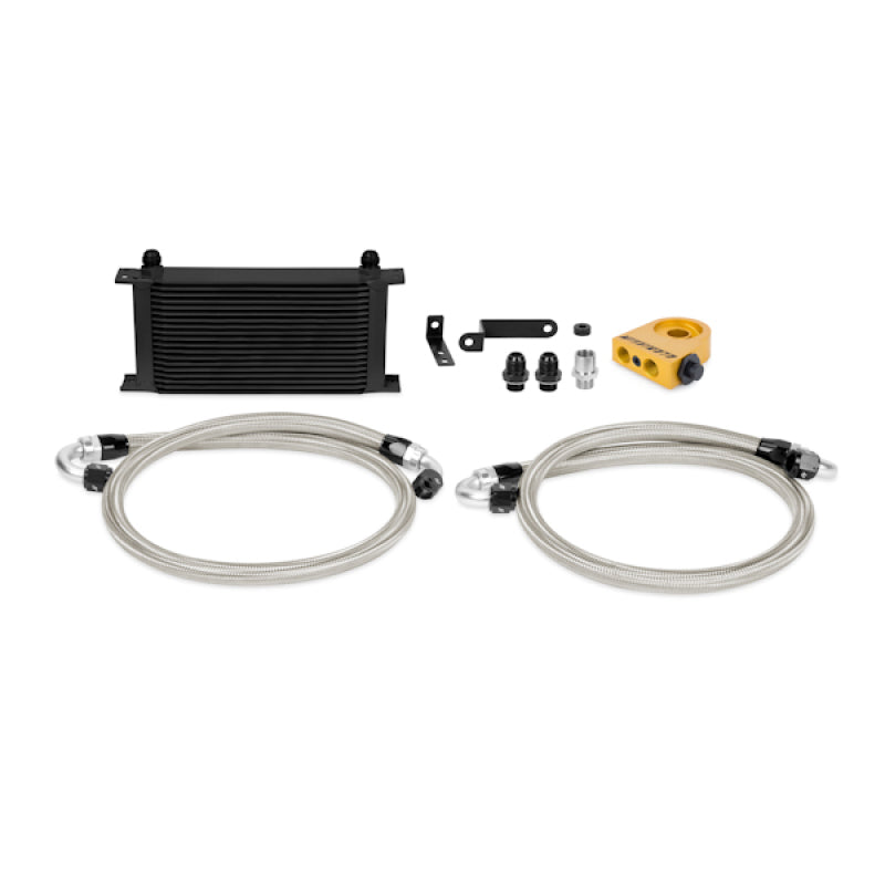 Mishimoto - Subaru WRX STI Thermostatic Oil Cooler Kit, 2008+ - MMOC-STI-08TBK - MST Motorsports