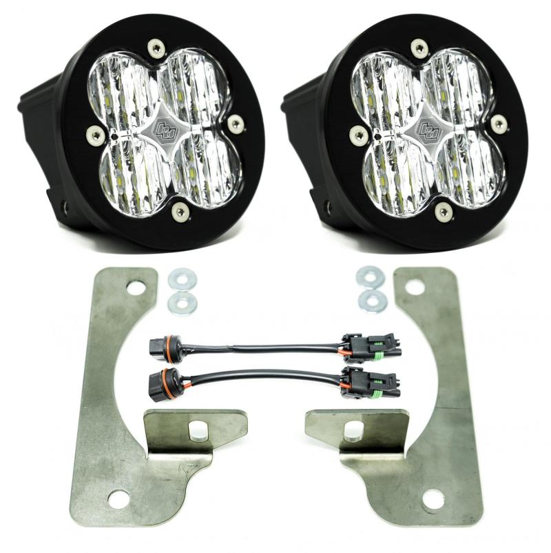 Baja Designs - Baja Designs 18+ Wrangler JL Rubicon Squadron-R Fog Light & Fog Pocket Kit - 447623 - MST Motorsports