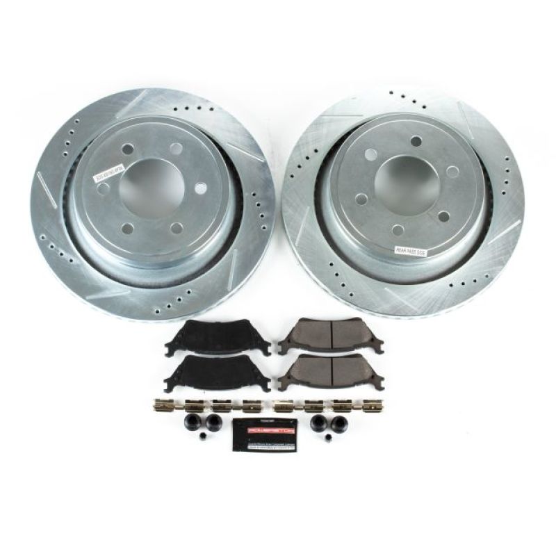 PowerStop - Power Stop 12-18 Ford F-150 Rear Z23 Evolution Sport Brake Kit - K6271 - MST Motorsports